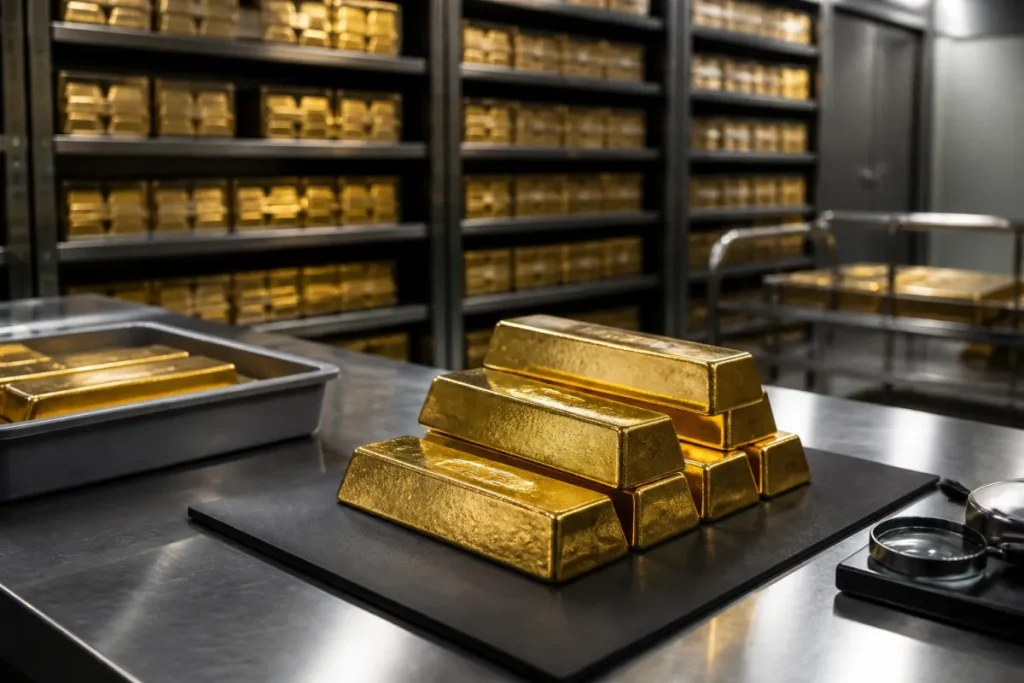 Иллюстрация к новости:В Лондоне рассмотрят иск к LBMA, связанный с поставками золота