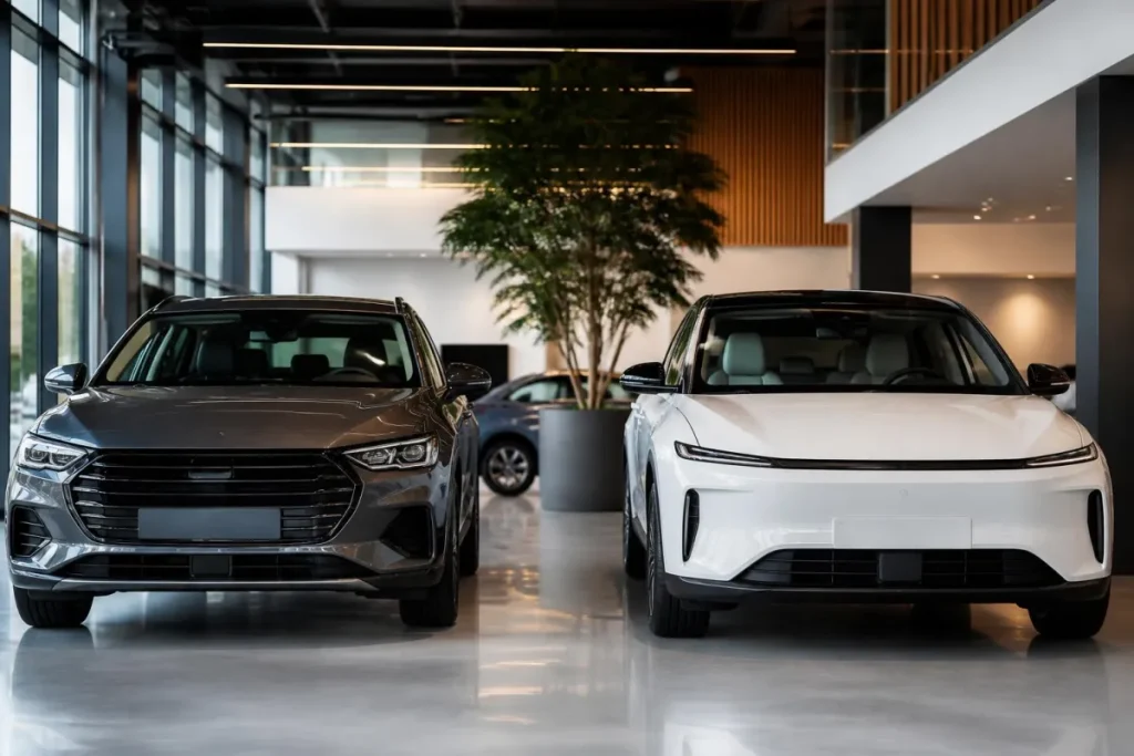 Иллюстрация к новости:Доля бензиновых автомобилей в мировых продажах впервые упала ниже 50%