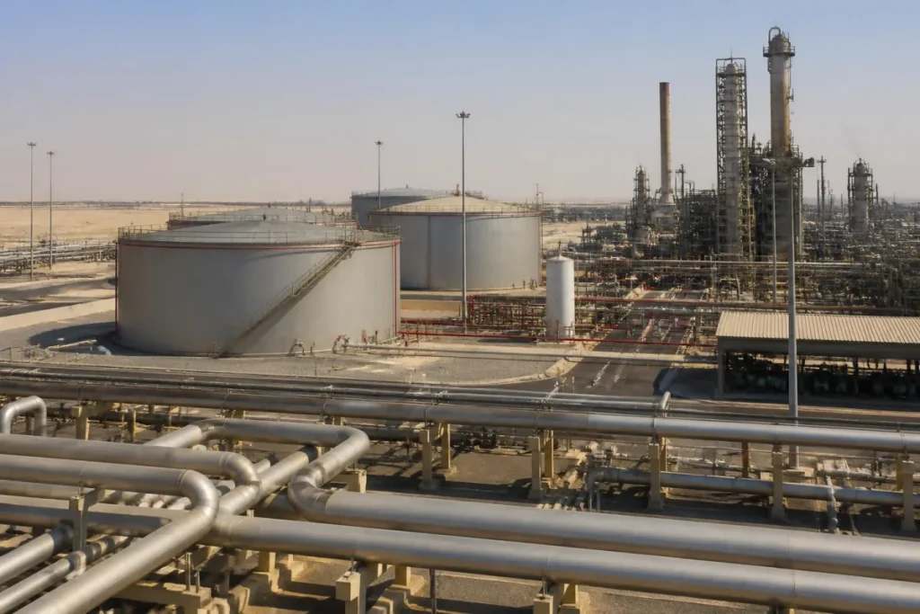 Иллюстрация к новости:Хуситы заявили об ударе по объекту Aramco в Эр-Рияде, коалиция оспорила сообщение
